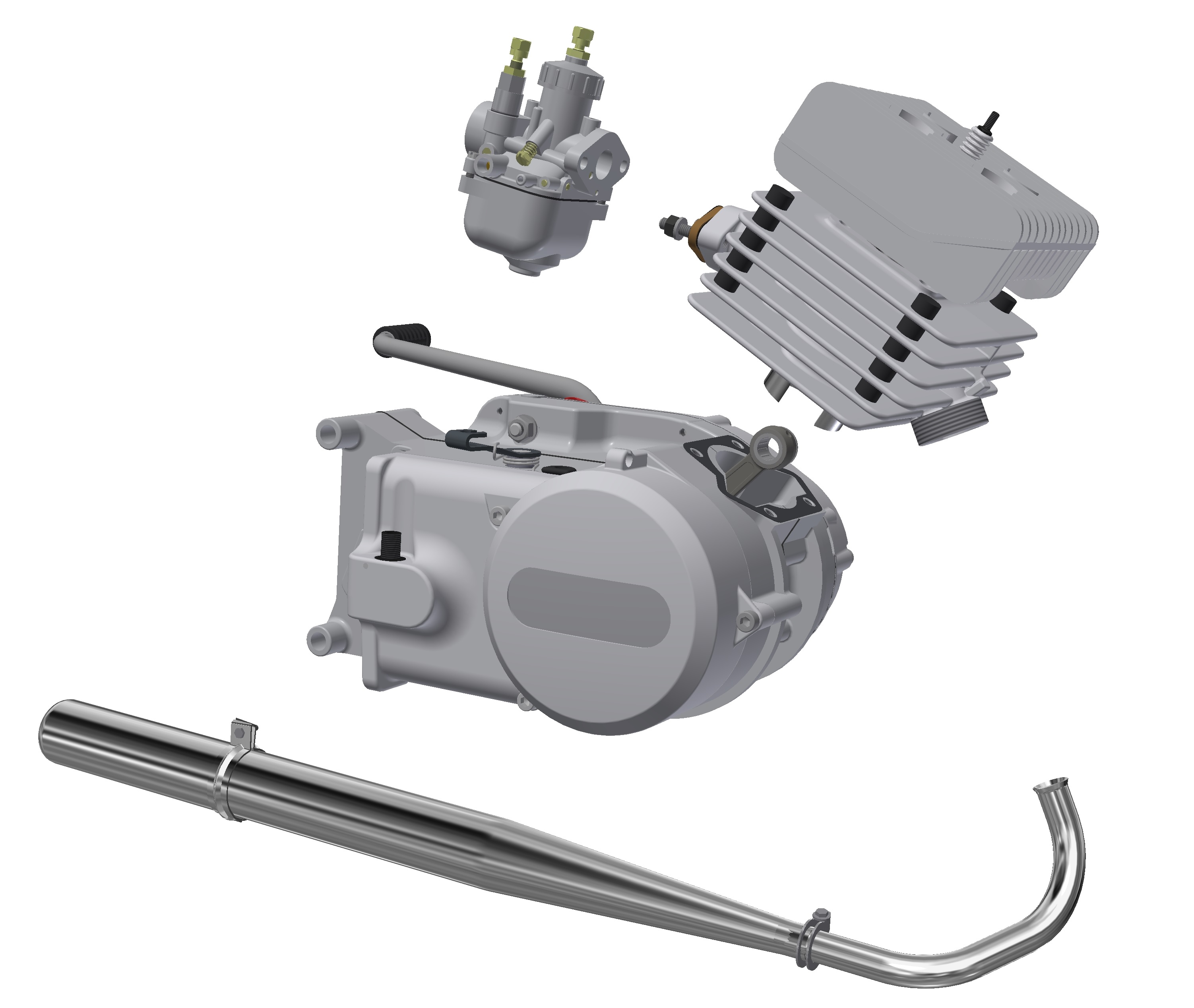 Motor Auspuff